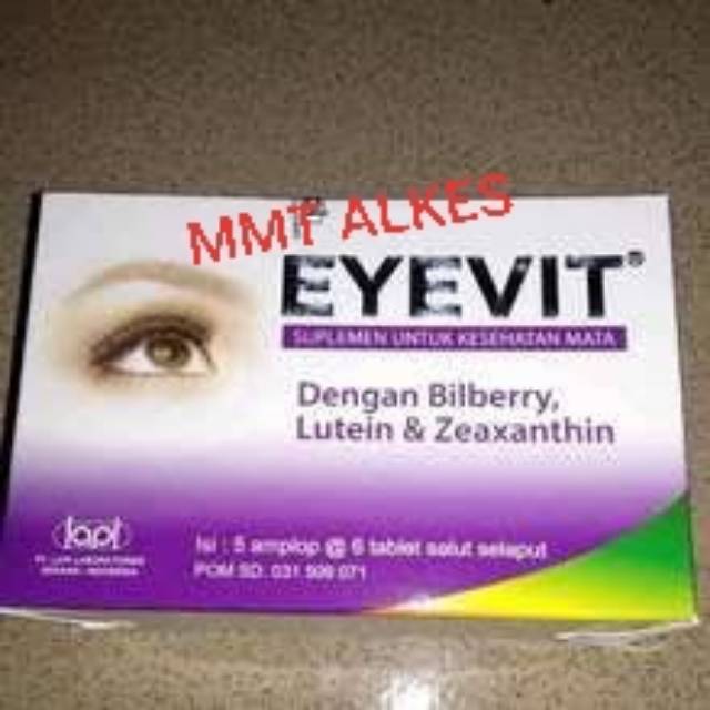 EYEVIT 30 tablet (1 box) - vitamin mata minus terbaik terlaris