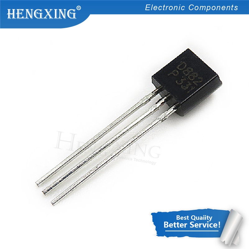 50pcs Ic 2SD882P D882P TO-92L