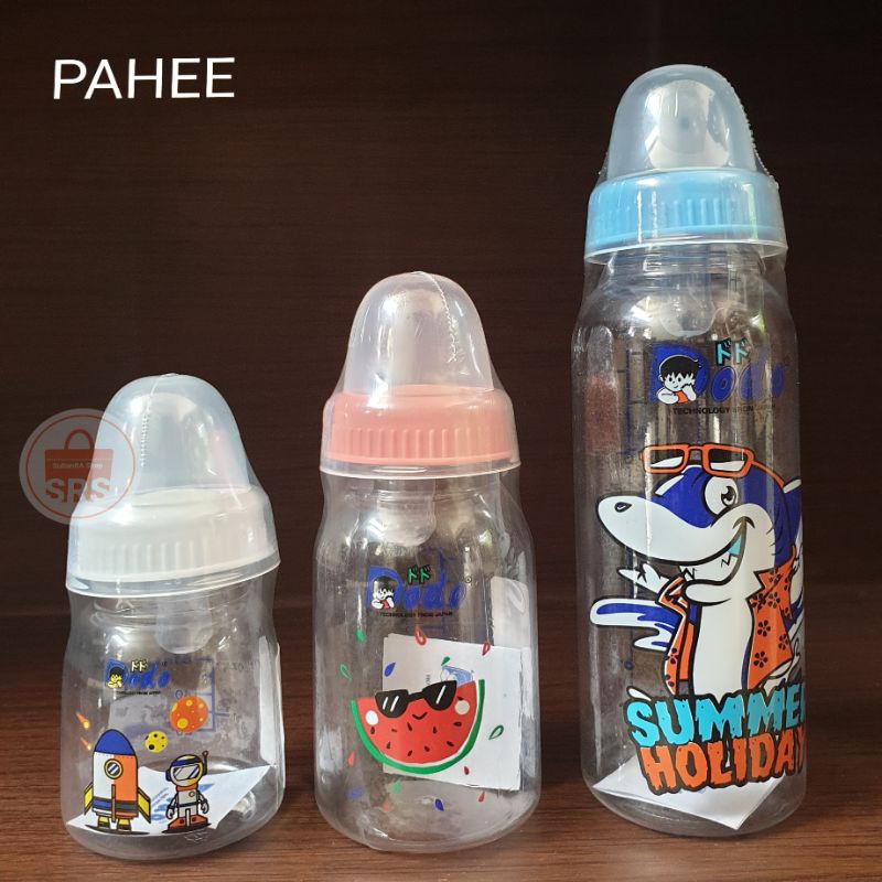 Botol Susu Dot Bayi BPA Free 60ml, 120ml, 250ml Nipple Silicone Reguler | Standart Bulat | Botol Dot Dodo