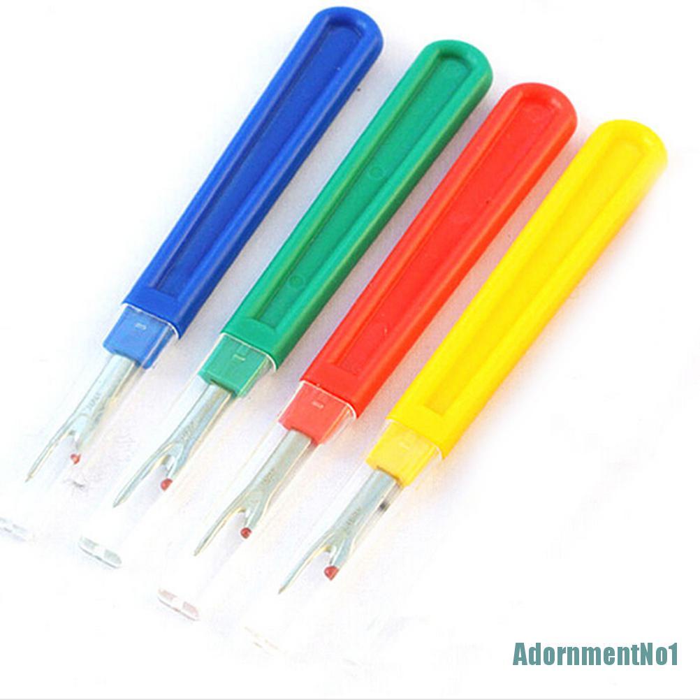 [AdornmentNo1]3pcs Plastic Seam Ripper Stitch Picker Unpick Thread Cutter Sewing Tool &amp; Cap