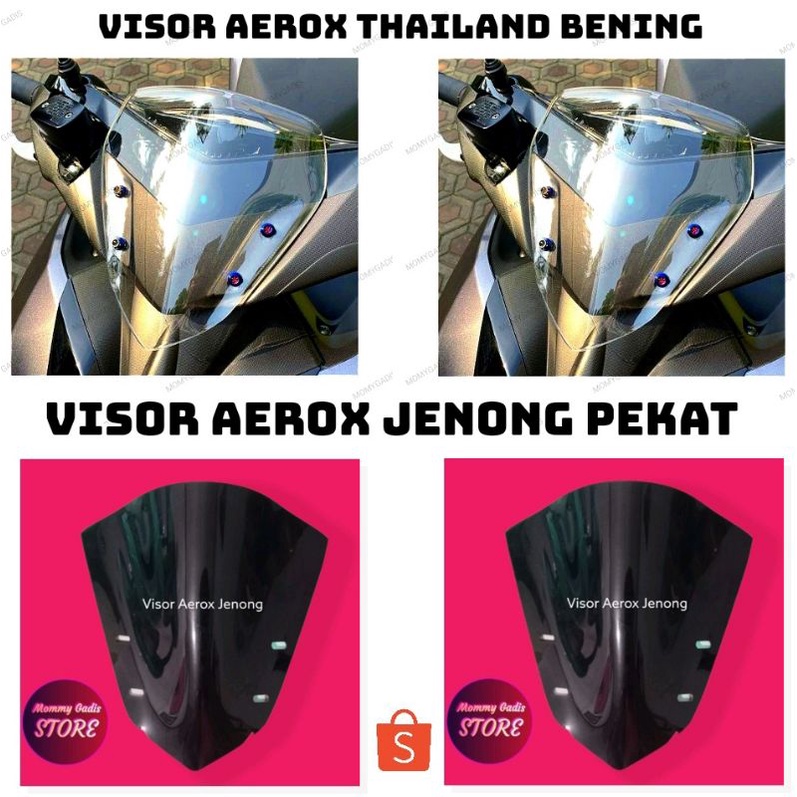 VISOR MOTOR AEROX OLD DAN NEW BENING