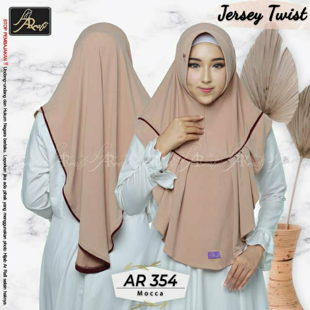 HIJAB ARRAFI AR 354 JILBAB BERGO INSTAN