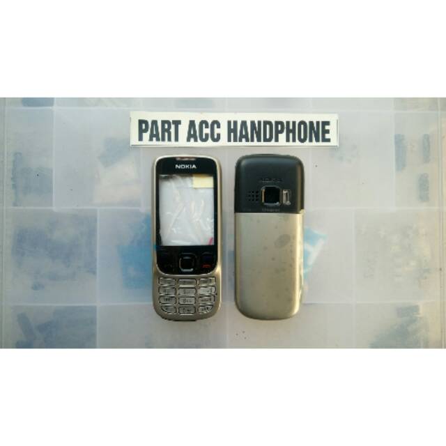 Casing fullset nokia 6303 6303c 6303classic 6303 classic silver