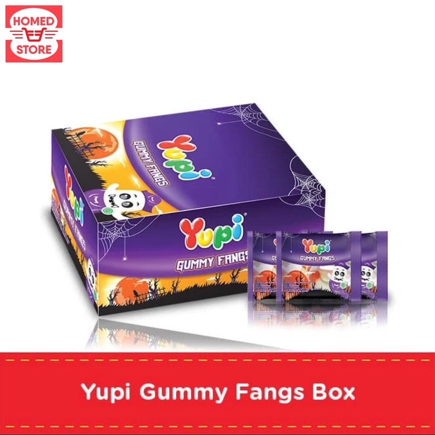 

Permen Yupi Gummy Fangs 1 Box Isi 24 Pcs