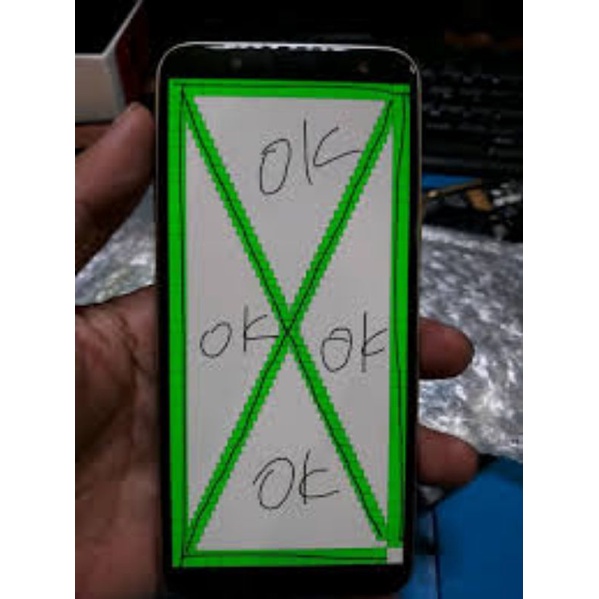 lcd samsung j6+/j4+ seken udh di tes