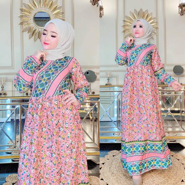Gamis Daster Rayon Shellasaukia Original
