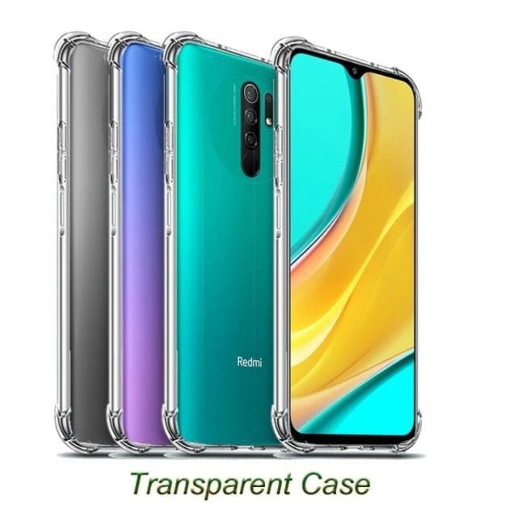 Airbag Anti Crack Xiaomi Redmi 9 clear case casing cover transparan