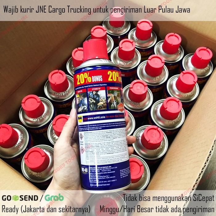 

PER DUS WD40 333 ml WD 40 11 2 oz 1 DUS 24 Kaleng