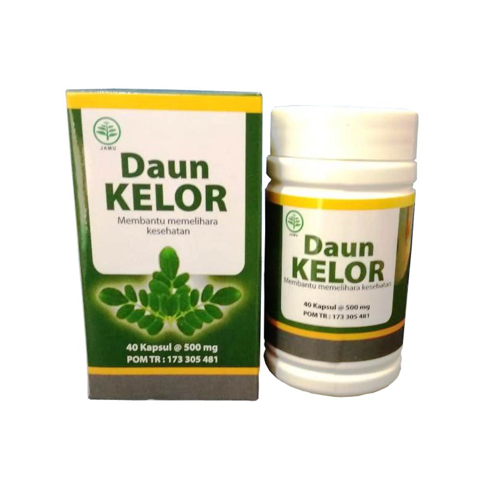 DAUN KELOR (Kapsul herbal Daun Kelor)