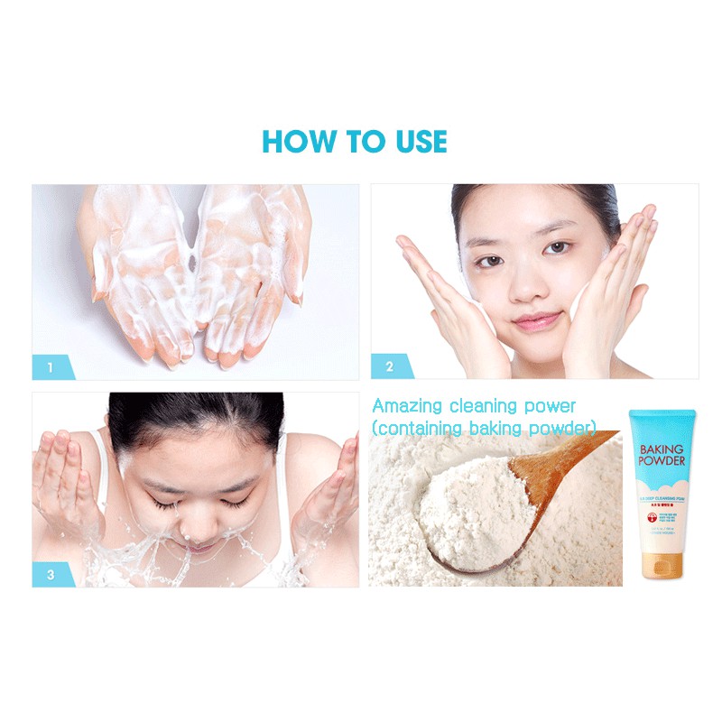 ETUDE HOUSE Baking Powder BB Deep Cleansing Foam mini size