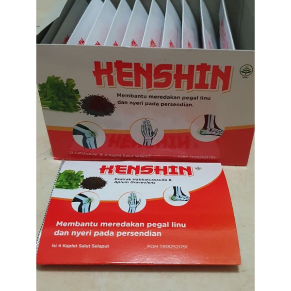 KENSHIN HERBAL ASAM URAT NYERI SENDI PEGAL LINU ENCOK