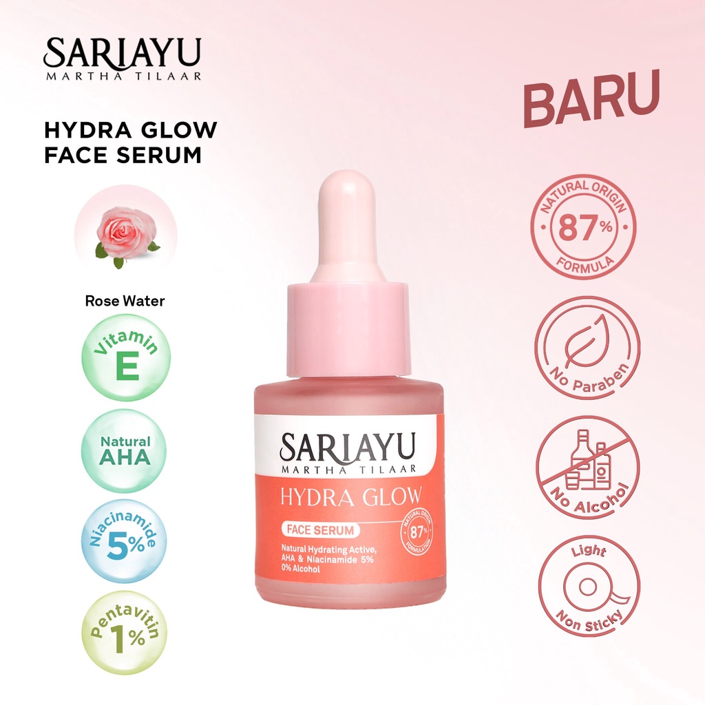 ★ BB ★ Sariayu Hydra Glow - Bright Skin Putih Langsat Face Serum 20ml - Sari Ayu