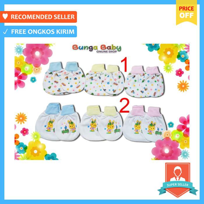 Sarung Tangan & Kaos Kaki Bayi - Kaos Kaki & Sarung Tangan Bayi Caprina ( 3 Set )