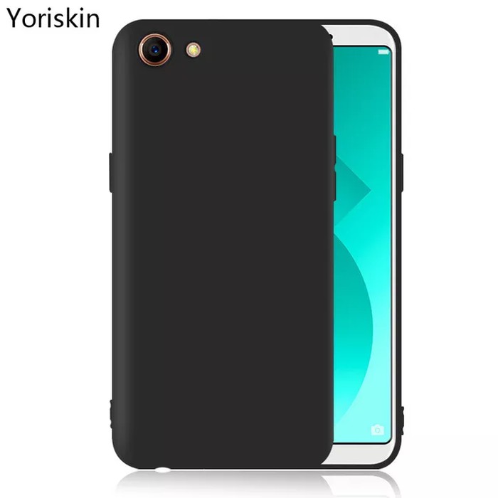 Softcase Oppo A37 A83 A71 A57 A39 F1S A59 Neo 7 Silikon Case Slim Matte Black Hitam