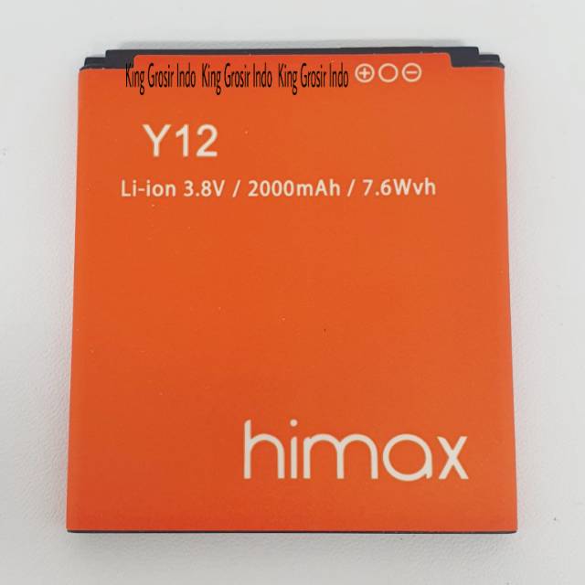 Baterai Batre Himax Y12 M2 Original OEM Battery Himax Y 12 M 2 Batere