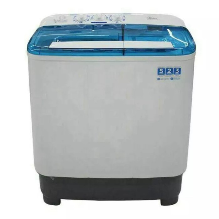 Mesin Cuci Midea MTD111 P1101Q 2 Tabung 11Kg 3 Warna