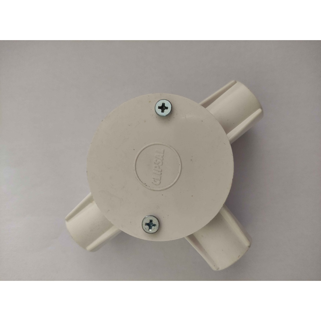 Tdus Clipsal pipa 20mm T-dus T dus cabang 3