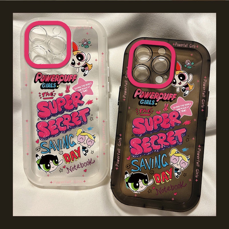 Case Motif Graffiti Powerpuff Girls Untuk iPhone 12 13 11 Pro Max X Xs Max Xr hswie