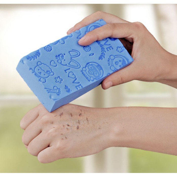 Spons Ajaib | Spons Pembersih Daki | Mengangkat Kulit Mati