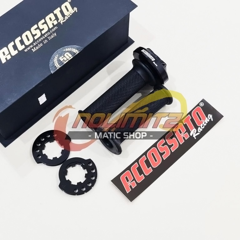 Gas Spontan Accossato Racing 2 Kabel Universal NMAX XMAX Aerox 155 PCX