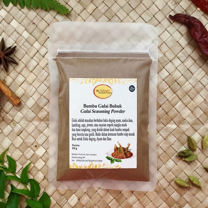 

Bumbu Gulai Instan / Instant Gulai Seasoning Abu Sulaiman