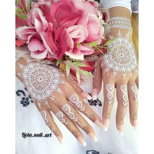 Henna putih instan/Henna white/Henna instan/Tatto henna