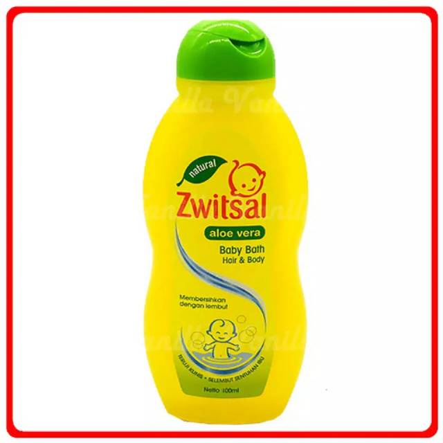 Zwitsal Baby Bath 2 in 1 Hair&amp;Body 100ml Dan Sampo 100ml