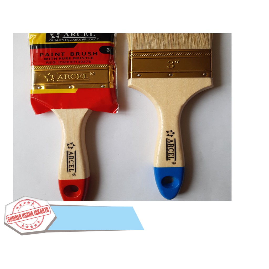 KUAS CAT / KUAS TANGAN ARCEL 3"  SUJ