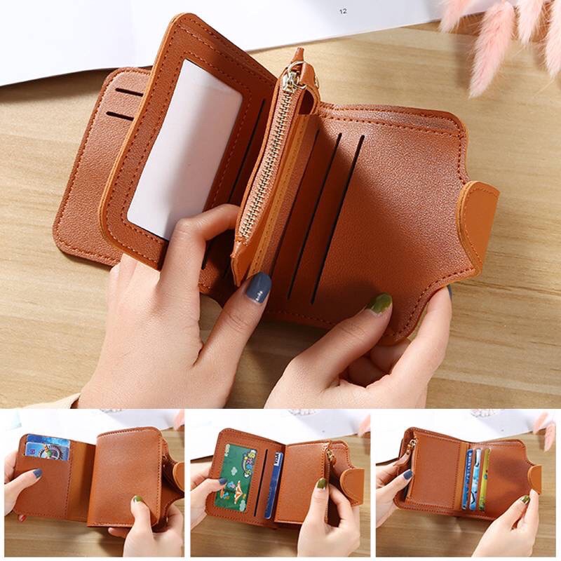 Women's Wallet Dompet Lipat BS04 Dompet Cewek Cantik Import Dompet Lipat Wanita ACC