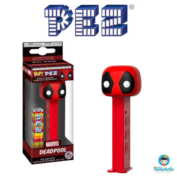 [mainan-hobi] Funko POP PEZ Candy Marvel Deadpool - Deadpool