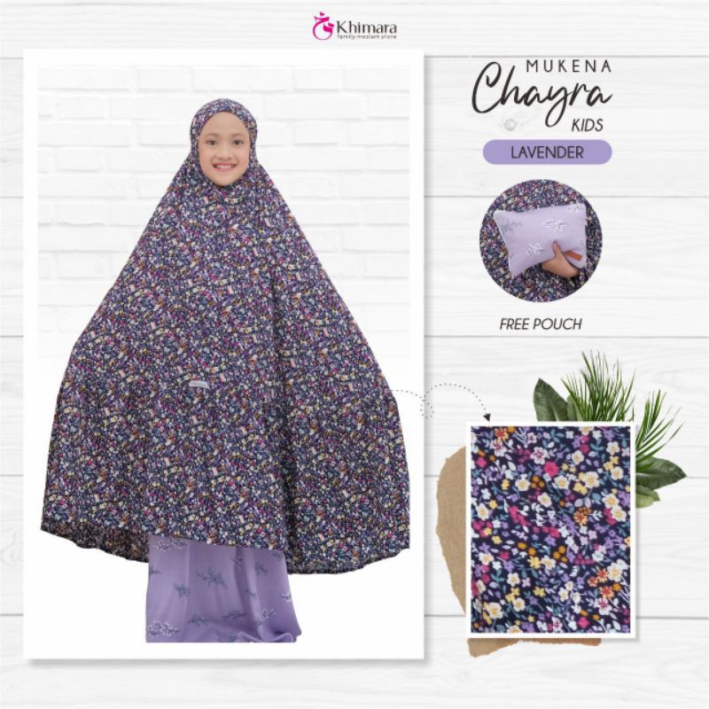 Mukena Anak/Mukena remaja Chayra