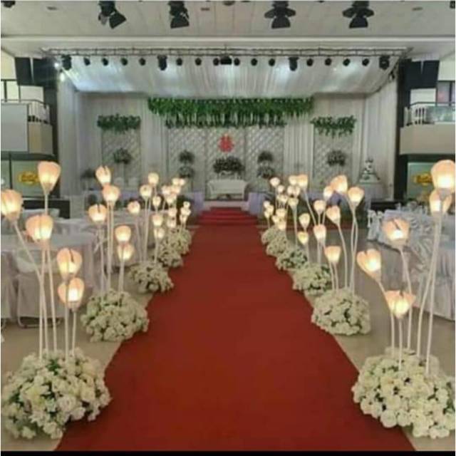 KAP LAMPU BUNGA TULIP UNTUK DEKORASI