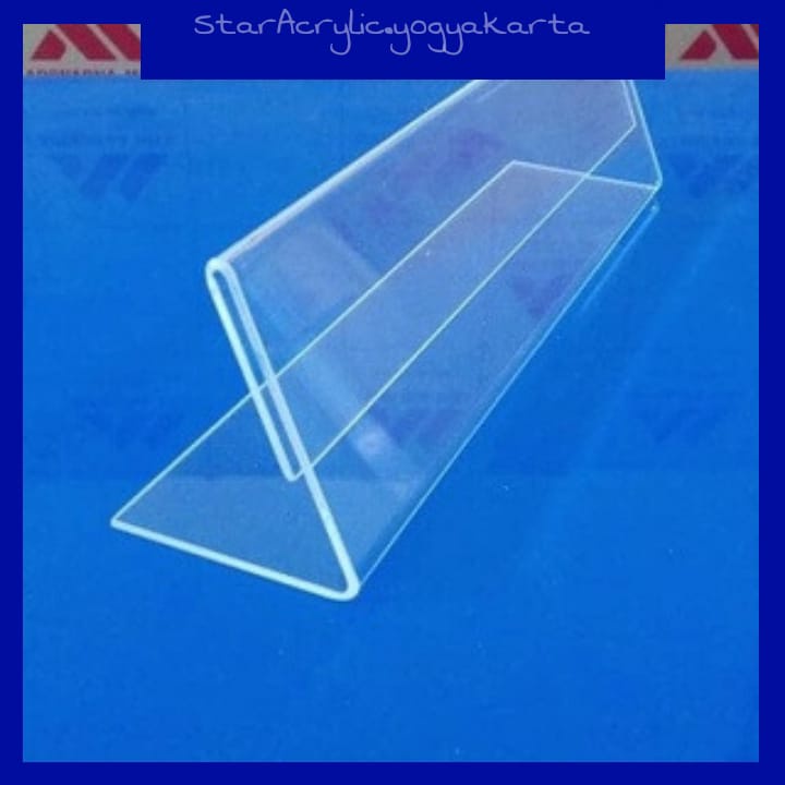 

Name Tag Holder,Tempat Nama Meja Acrylic uk 6 x 30 cm