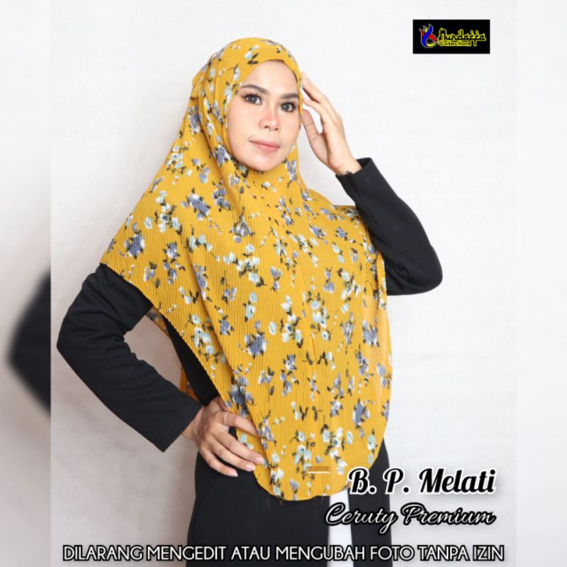 jilbab/Bergo Plisket Motif by ori Nurdaffa
