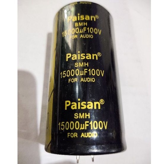 elco paisan 100v 15000 uf  type SMH original paisan type terbaik Paisan 100v 15000uf