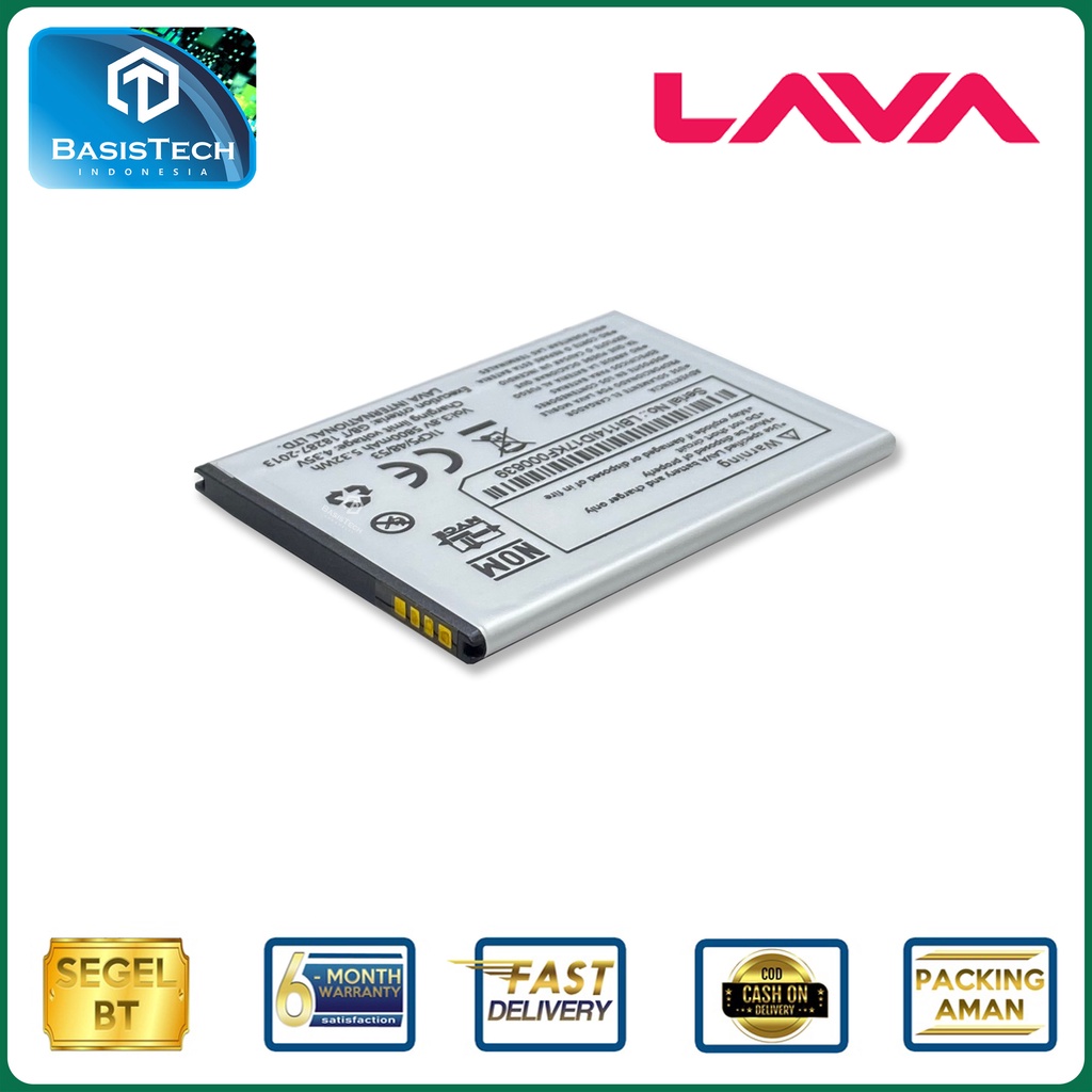 BATERAI LAVA IRIS 50 - LBI12000025 - ORI99 GOOD QUALITY