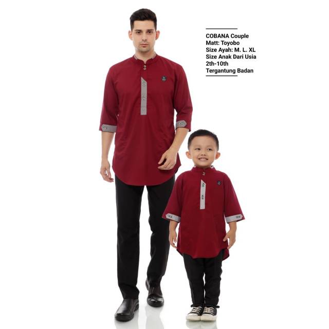  Baju  Koko  Couple  Ayah  Anak  Koko  Pria Kurta Pakistan  