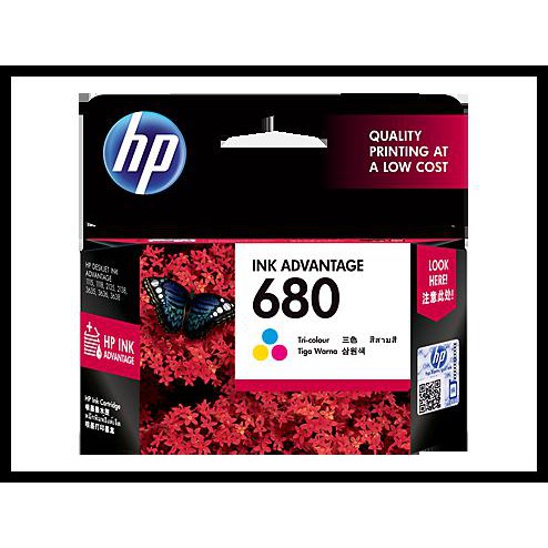 

BEST DEAL TINTA HP 680 BLACK AND COLOUR ORIGINAL INK CARTRIDGE - FOR 2135, 3635 !!!!