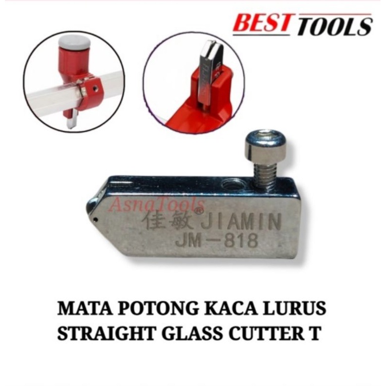 Isi Mata Potong Kaca T-Refill Mata Potong Carbide Glass Cutter T- JM818