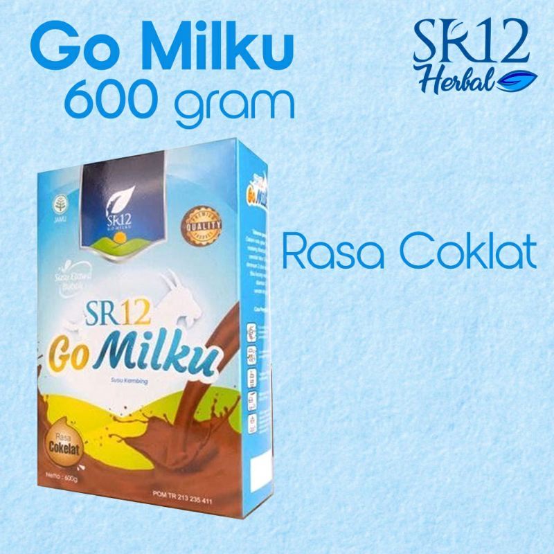 

GO MILKU SR12 COKELAT 600g SUSU KAMBING ETAWA