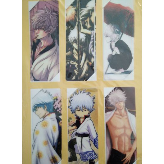 Card Sticker Anime Gintama