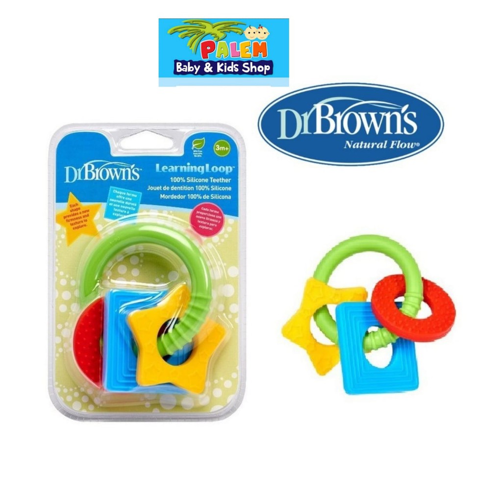 Dr Brown's Learning Loop Teether /gigitan baby TE001