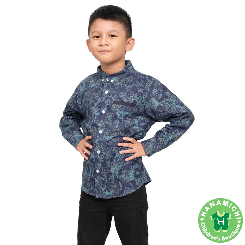 Hanamichi Kemeja Anak Batik Panjang Premium 2011 MD