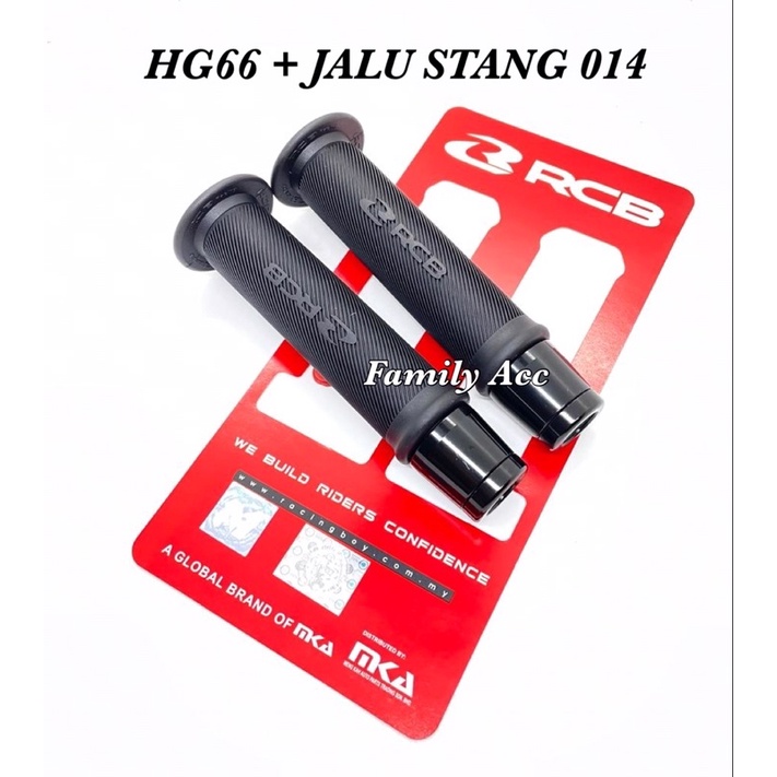 PAKET HANDGRIP SARUNG GAS RCB HG55 HG66 KTC BULU PLUS JALU STANG PCX / JALU STANG 014 UNIVERSAL GRIP RCB MOTOR NMAX N-MAX NEW AEROX PCX ADV LEXI VARIO 150 VARIO 160 VARIO 125 150 SCOOPY NEW BEAT NEW MIO FINO MIO J XEON NINJA CBR250RR