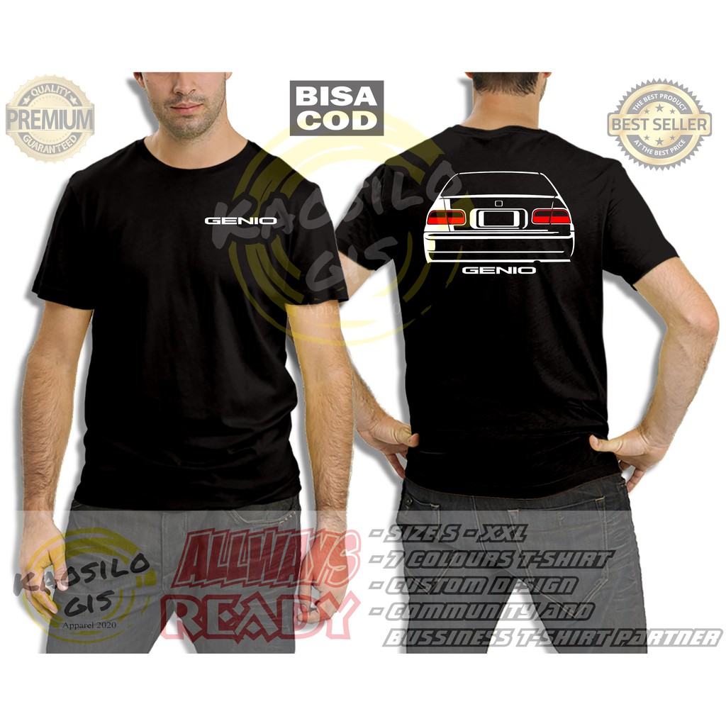 Kaos Honda Civic Genio Rear Otomotif - Kaosilogis