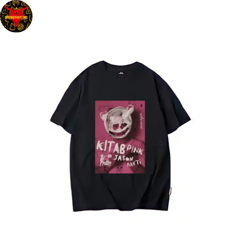 Kaos jason ranti " kitab pink " - Kaos jejeboy kitab pink - baju kaos tshirt jason ranti