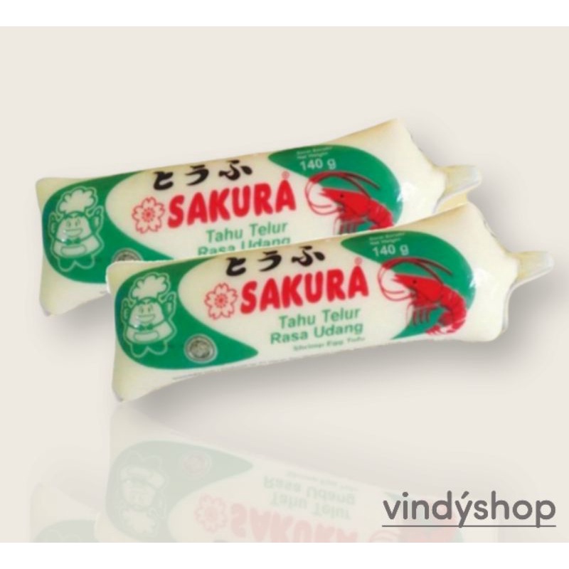 

TAHU TELUR RASA UDANG SAKURA EGG TOFU 140gr (10pc)