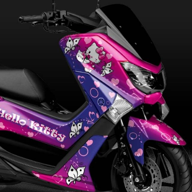 Decal nmax hello kitty fullbody