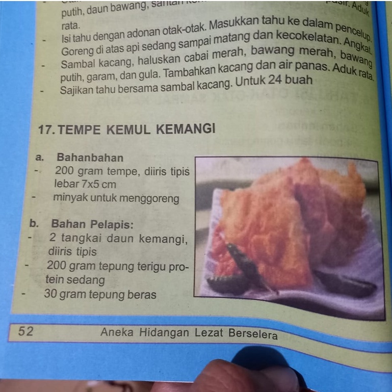 Buku Resep Masakan Bergambar Full Color Disertai Langkah - Langkah