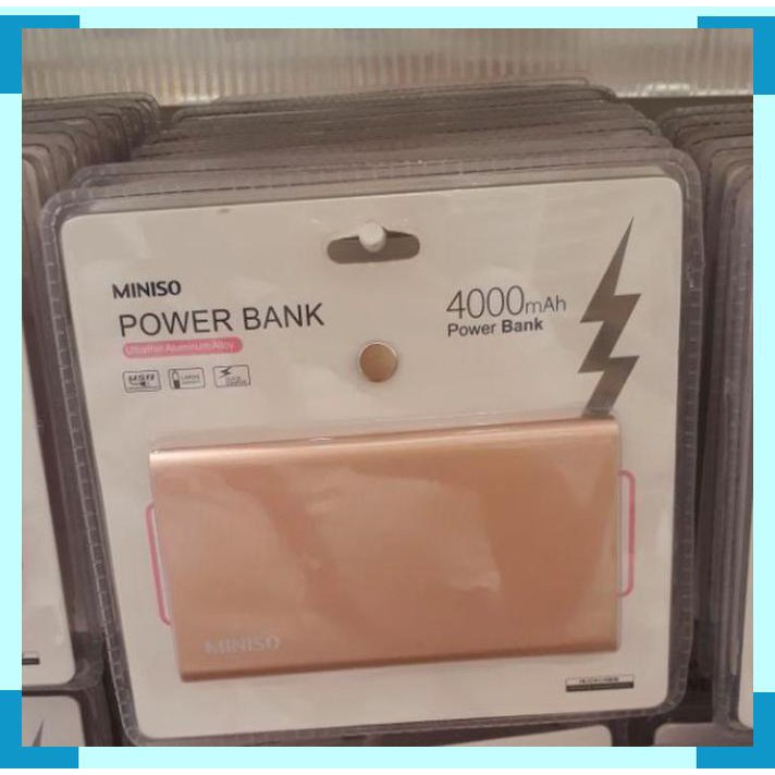 Power Bank Miniso 4000 mAH | Power Bank Murah